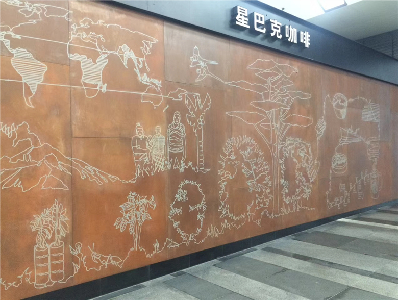 嵩县耐候钢幕墙